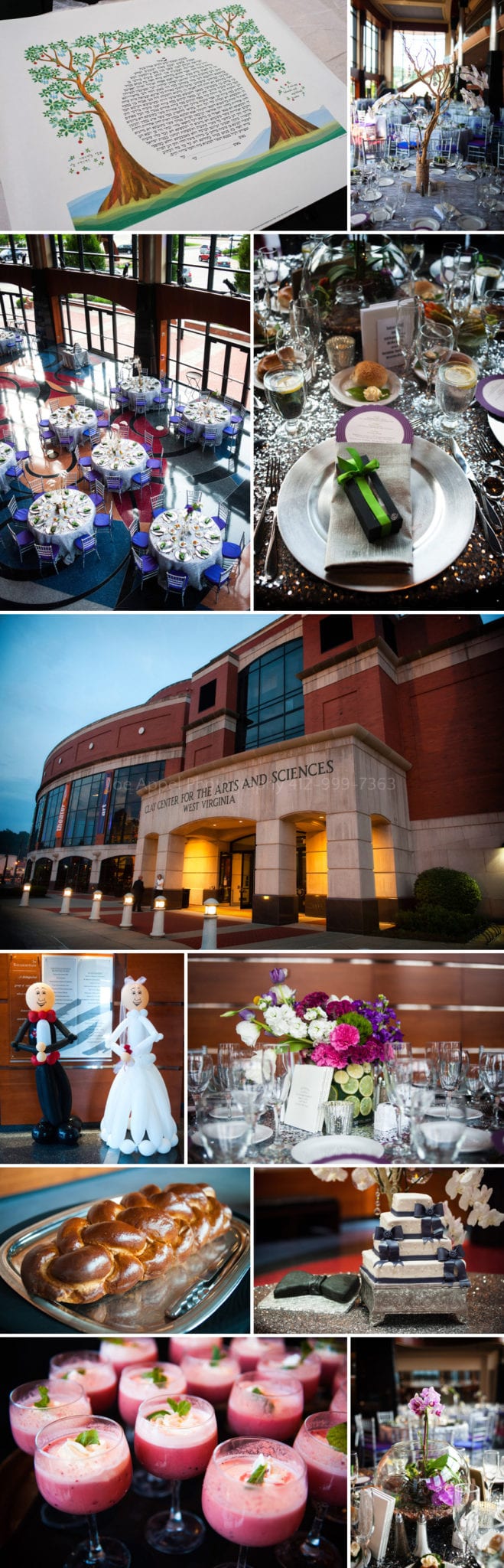 detail photos from a wedding at the Clay Center in Charleston WV West Virginia Wedding Photography