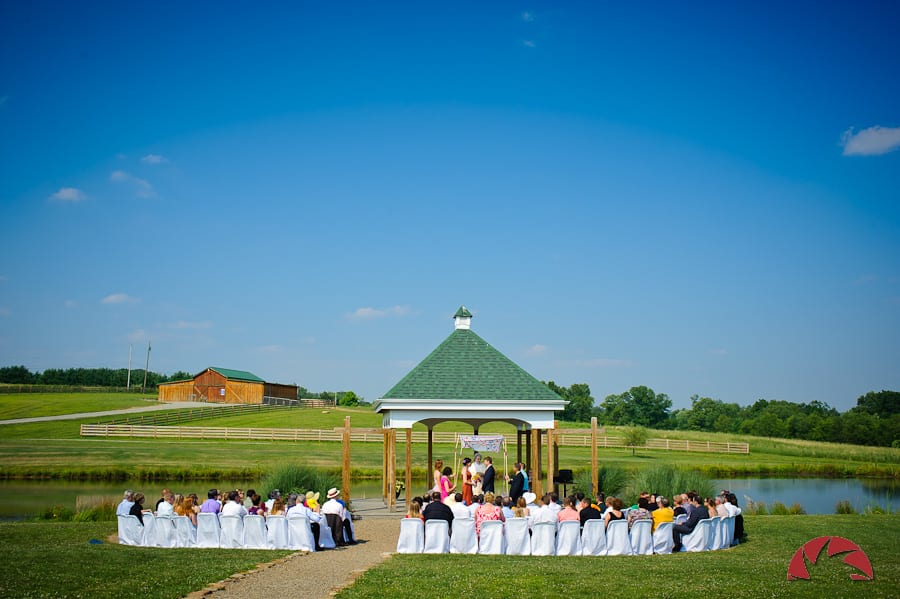Outdoor Country Wedding at Lingrow Farm near Leechburg PA