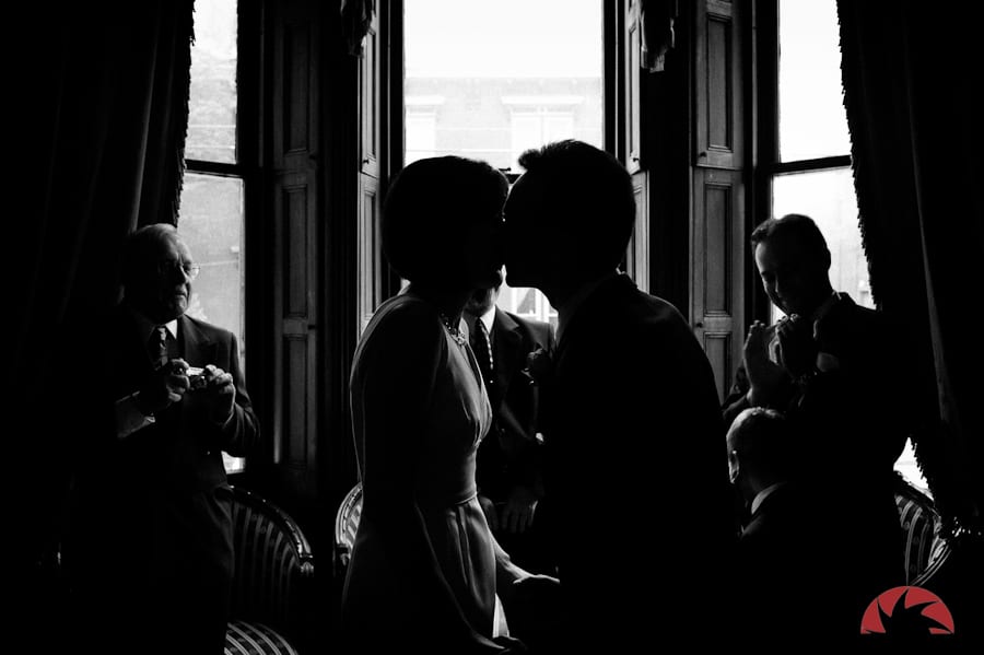 Photography of a small intimate family wedding in Pittsburgh
