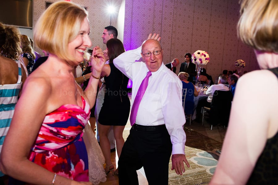 crazy old man dominates the dance floor at his granddaughter's wedding at the fairmont in pittsburgh fairmont pittsburgh wedding